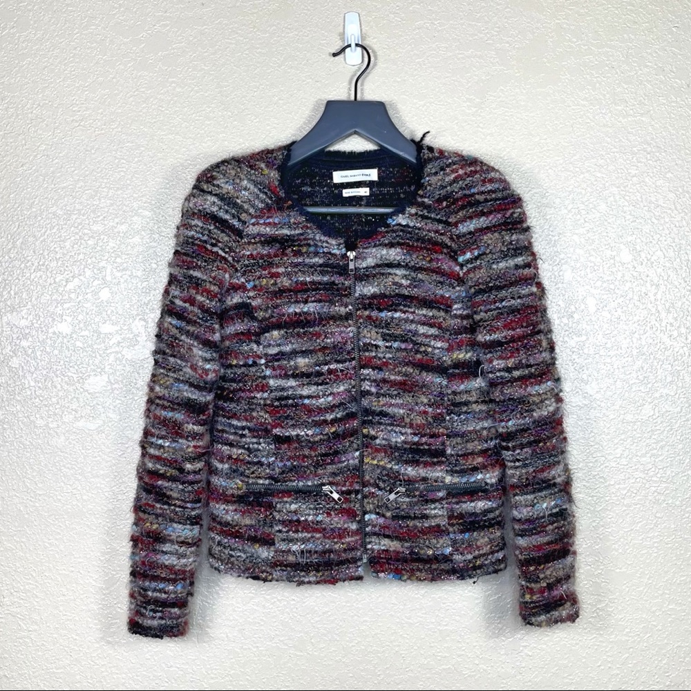 Isabel Marant Etoile Momo Bouclè Jacket Size 40